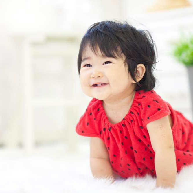 子供の笑顔撮影