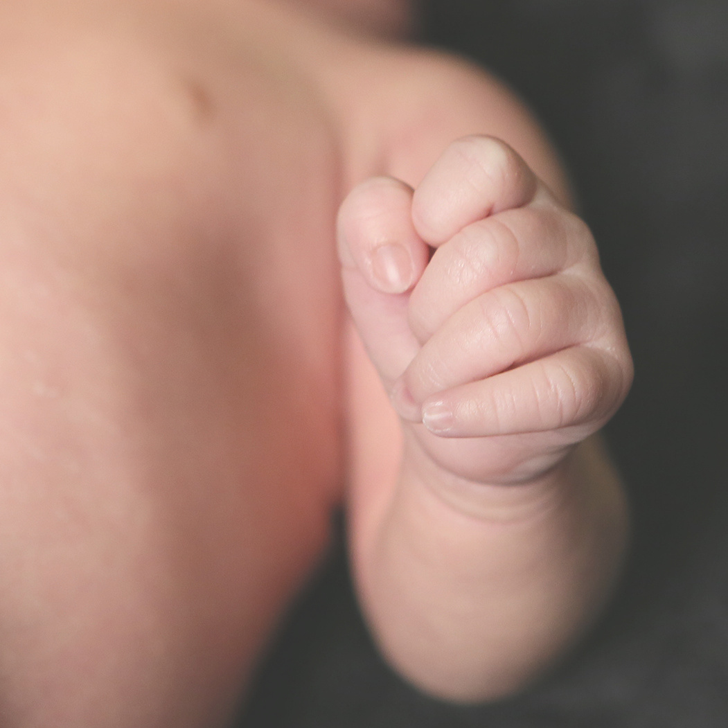 ニューボーンでのスタジオ撮影