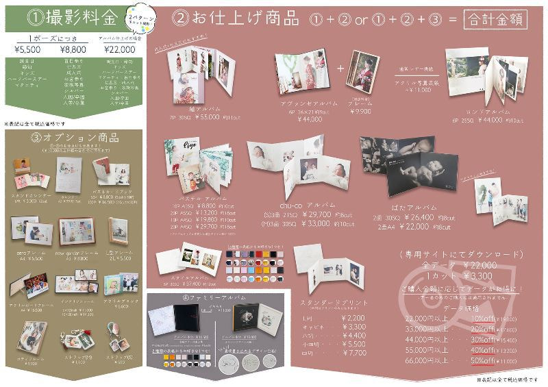 記念価格表