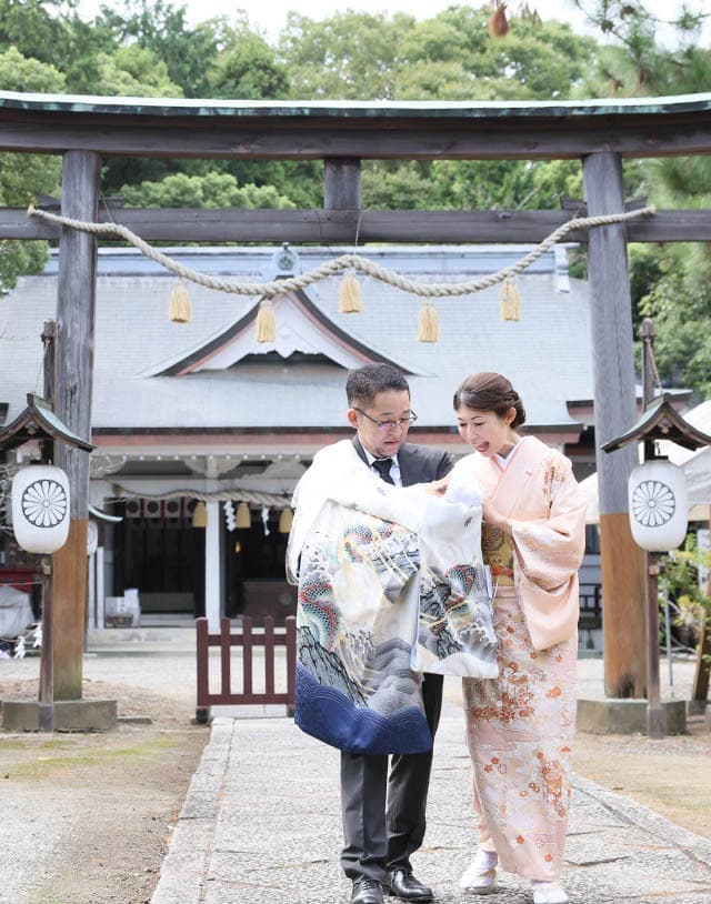 徳島での七五三 出張撮影の様子