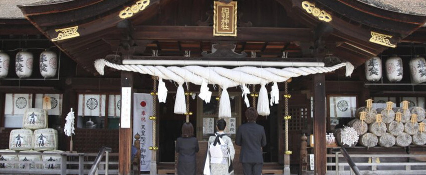 徳島でのお宮参り出張撮影の様子