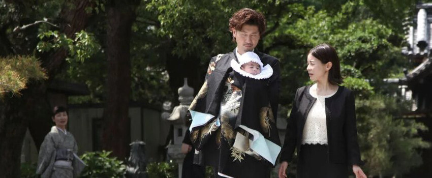 徳島でのお宮参り出張撮影の様子