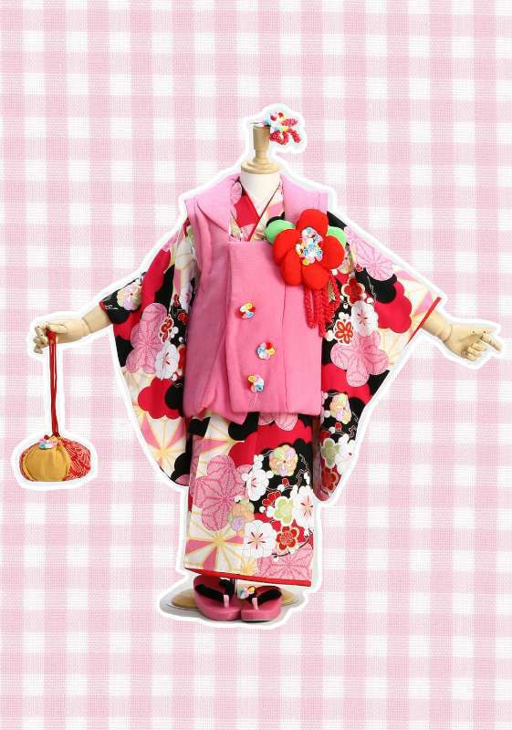 七五三着物女の子３歳