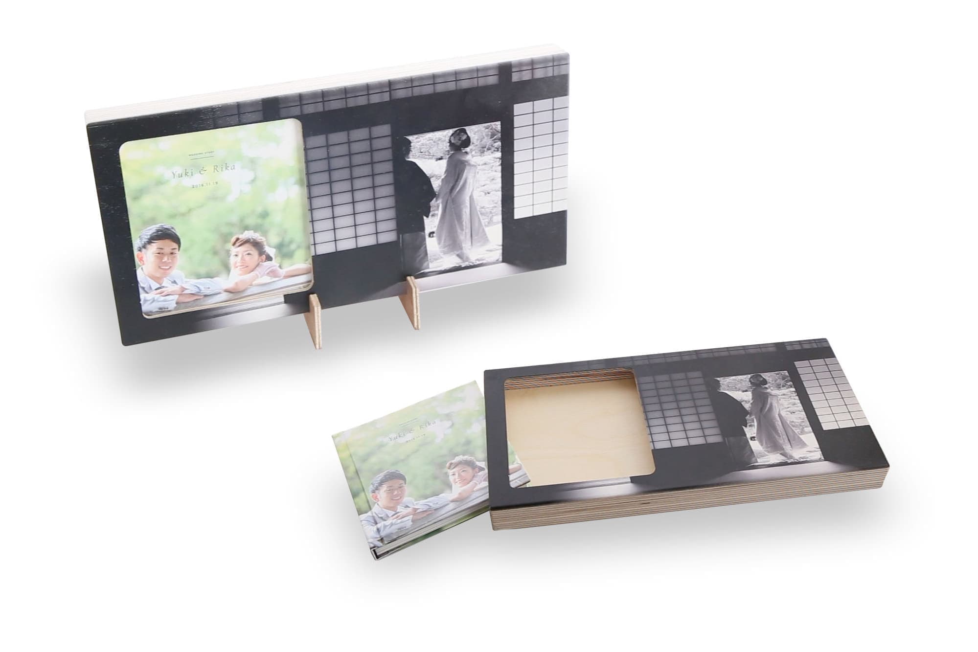 ウッドフレーム&アルバム