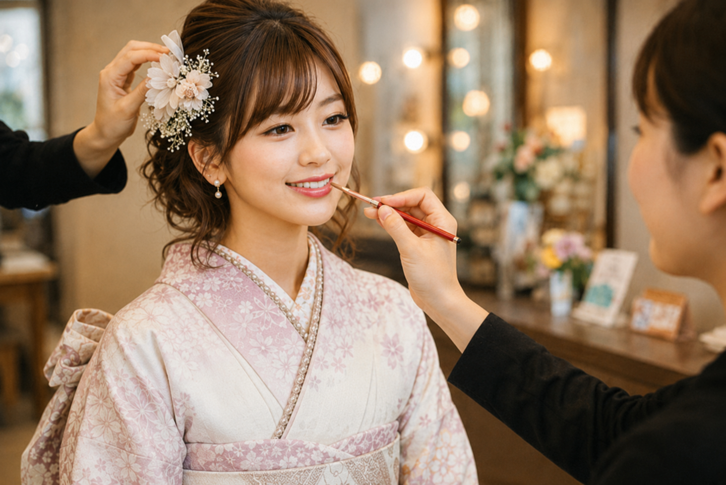 メイク＆ヘアセット