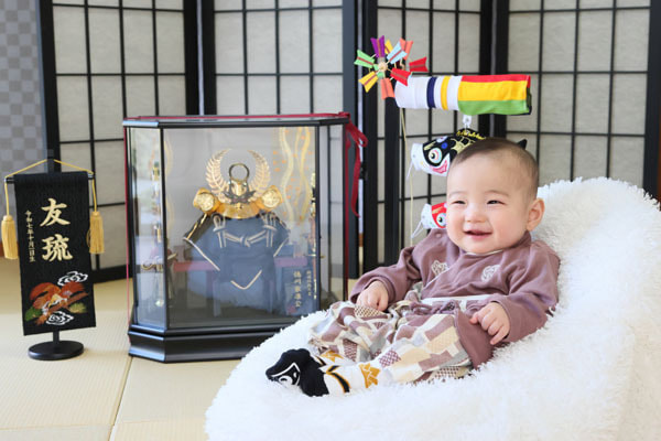 スタジオエースの節句撮影
