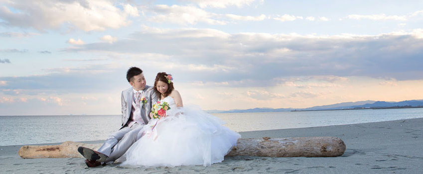 海岸のロケ撮影