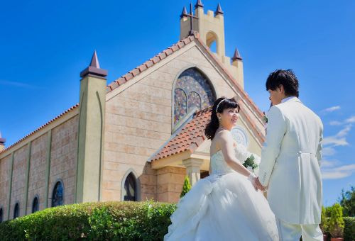 チャペル&ガーデン撮影プラン(アオアヲ)