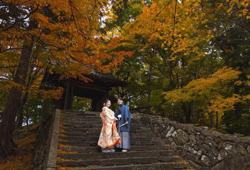 丈六寺 紅葉